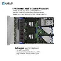Servidor HPE ProLiant DL380 Gen11, Doble Procesador Intel Xeon de 4.ª Generación 4416+ de 20 Núcleos, 32 GB de RAM DDR5, Servidor de Alto Rendimiento para Computación de IA