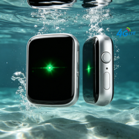 Rastreador GPS para Mascotas, Mini, Portátil, con Seguimiento en Tiempo Real, Resistente al Agua IP67, 4G GSM/GPRS/WiFi