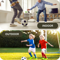 2 filets avec ballon Vente en gros Football Sports Mini filet de but de football portable Poteau préscolaire Équipement de jeu intérieur Jouets de sport pour enfants