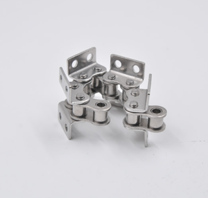 Ss08b thép không gỉ ngắn Pitch băng tải chuỗi với wa1 & wa2 & wk1 & wk2 file đính kèm và thép sprockets cho nhà hàng sử dụng - Product Image 4