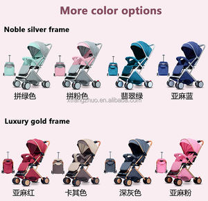 Weiße Aluminium legierung Kunststoff Schlafsack Kinderwagen Baby <span class=keywords><strong>3</strong></span> in 1/Dreiräder Kinderspiel zeug fahren auf Auto Reises ystem Kinderwagen - Product Image 6