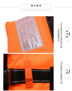 مصنع <span class=keywords><strong>OEM</strong></span> ODM البالغين ياماها في المخزون في الخارج زورق الانجراف الكاياك السباحة عالية الجودة سترة الحياة سترة السلامة - Product Image 4