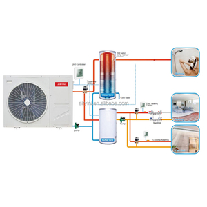 Solar 36000BTU 48000BTU T3 enfriador de agua refrigerado por aire acondicionado bomba de calor Tropical Wifi para Oriente Medio + 53 ℃ clima caliente - Product Image 6