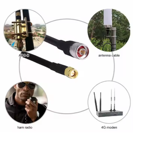 Vente en gros LMR200 CFD-200 à faible perte 100m par rouleau 50Ohm RF <span class=keywords><strong>antenne</strong></span> coaxiale câble Double blindage - Product Image 4