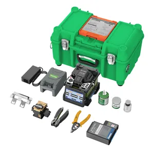 Originale Komshine FX39 tronco Fusion Splicer sei motori Core To Core allineamento spagnolo francese portoghese 9 lingue