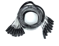 Câble réseau Gigabit CAT6 SFTP avec gaine TPE 24AWG, double blindage, flexible et durable, systèmes LED, conducteur en cuivre