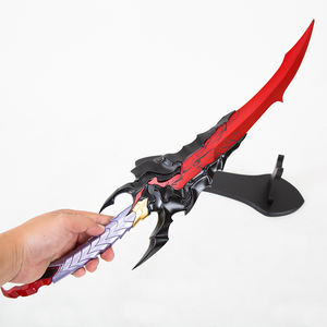 Épée en métal <span class=keywords><strong>Solo</strong></span> <span class=keywords><strong>Leveling</strong></span> Kamish's Wrath, type poignard principal/deuxième main, accessoire de cosplay, arme de collection et cadeau - Product Image 2