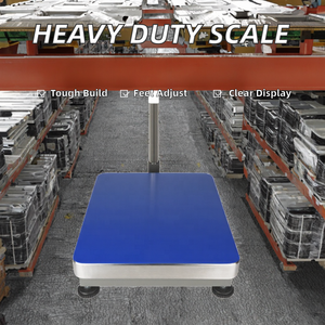 Báscula de Plataforma Digital LCD de Acero Inoxidable Veidt de 100KG-800KG con Patas Ajustables, Personalizable OEM para Uso en Almacenes - Product Image 2
