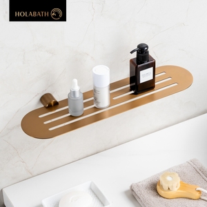 2025 vente chaude moderne en acier inoxydable 304 or rose SUS304 étagère <span class=keywords><strong>de</strong></span> rangement hôtel <span class=keywords><strong>salle</strong></span> <span class=keywords><strong>de</strong></span> <span class=keywords><strong>bain</strong></span> shampooing étagère <span class=keywords><strong>de</strong></span> rangement avec moletage - Product Image 4