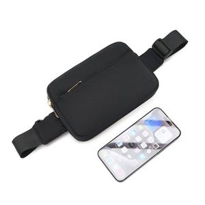 Multi Pockets <b>Large</b> Capacity Waterproof Waist Belt Bag Custom Fanny Pack with logo - Product Image 4