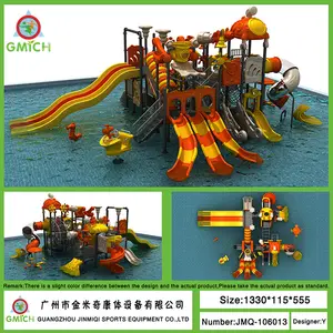 Popular Popular Small Size Water Park Slides Kids Water Park Outdoor Playground