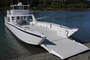 قارب إنزال من سبائك الألومنيوم بطول 12 متر للبيع من ALLSEALION - Product Image 2