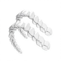 Aligneurs transparents en TPU de qualité supérieure pour la correction des surcroisillons, conçus par des orthodontistes, pour la rotation dentaire (OEM dentaire)