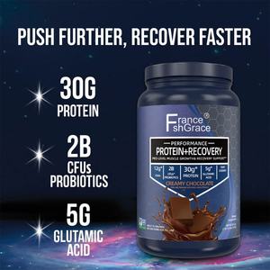 Poudre Protéinée Haute Puissance pour Soutenir l'Énergie et la Santé des Adultes, Saveur Chocolat Crémeux, Supplément à Base d'Extraits Végétaux - Product Image 5