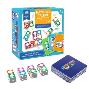 Montessori Educatief Speelgoed Grappige Interactieve Board Games Speelgoed Ruimtelijke Denken Geheugen Training Bijpassende Talent Spel Voor Kinderen