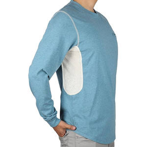 Camisetas FR para Verano, Diseño Transpirable y Ventilado, <span class=keywords><strong>Jersey</strong></span> Heather de 6oz, Retardante de Fuego, Manga Larga, Cuello Redondo, Resistente a las Llamas - Product Image 1