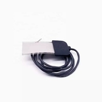 Sensor Tekanan Piezoelektrik Taidacent BNC Shielded SDT1-028K Sensor Gaya Piezo Sensor Getaran Film Tipis PVDF