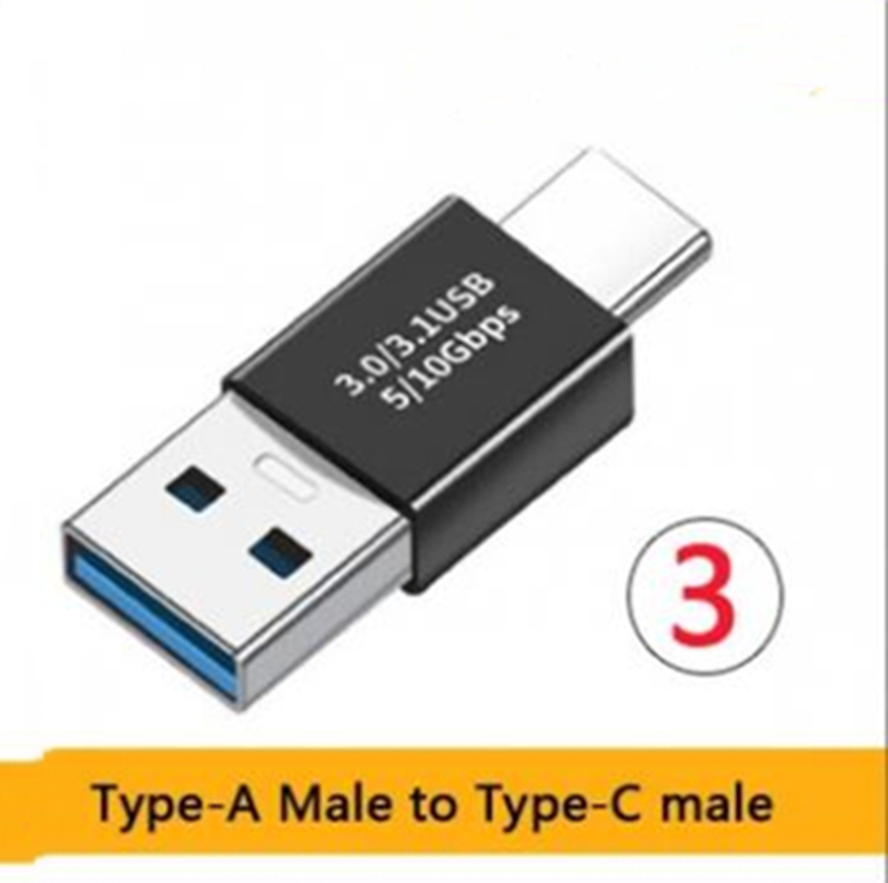 USB A mâle vers USB C mâle
