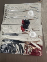 Conteneur à café à emporter avec robinet et valve, sac en aluminium BIB, impression de logo personnalisé, 1L, 2L, 3L, 5L, pour les cafés
