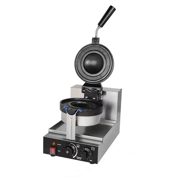 Commercial Electric Press Sandwich Bread Gelato Panini UFO Burger Maker Machine