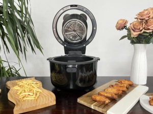 Hot Home Cuisine Vapeur Air Fryer Appareil Multi Poêle <span class=keywords><strong>5L</strong></span> Vapeur Sèche Numérique Air Friteuses Morden Smart Design - Product Image 5
