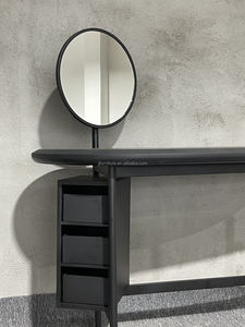Meuble de chambre à coucher au design moderne et minimaliste, <span class=keywords><strong>coiffeuse</strong></span> avec miroir, meubles de villa design - Product Image 3