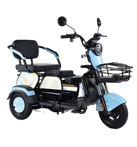 Oferta de Muestra: Triciclo Eléctrico para Adultos con Asiento, 3 Ruedas, Pantalla LED, 60V, 600W, 30-50km/h, Scooter Motocicleta - Product Image 1