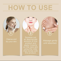 Crème raffermissante pour le cou AH-8 de haute qualité pour les soins du corps Crepey Skin Comfort Roller Neck Cream Ah-8 Neck Firming Cream Roller