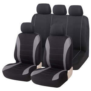 Fundas de Asiento de Coche de Poliéster de Moda 2025, Juego Completo para 4 Estaciones, Ajuste Universal para Vehículos de 5 Plazas, BMW, Nissan y Otros - Product Image 1