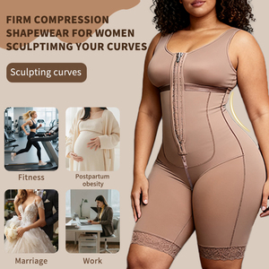 Wholesale Custom Modeladores Colombian Shaper Slimming Butt Lifter Compression Garments Logo Women's Shapewear Bodysuit - Product Image 6