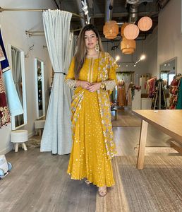 Beau mariage lourd Designer Anarkali Salwar costume robe fête porter lourd pakistanais Anarkali Style costumes au prix de gros - Product Image 1