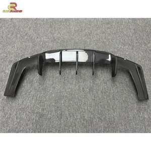 ลิ้นกันชนหลังคาร์บอนไฟเบอร์แบบเปียกเงาสไตล์ R สำหรับ Benz AMG GT GTS ปี 2015-2018 ชิ้นส่วนตกแต่งรถยนต์คาร์บอนดิฟฟิวเซอร์หลัง - Product Image 4