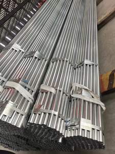 Q235B Pre Galvanized Welded Round Steel Pipe <strong>GI</strong> Tube for Fire Fighting Water Supply Greenhouse Fence Construction Pipeline - Product Image 5