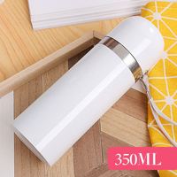 Zogifts 500Ml Bullet Forme Fiole À Vide En Acier Inoxydable Sublimation Thermos Bouteille Double Paroi Isolé Gobelet Tasse Avec Couvercle
