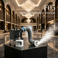 LUXAROMES F05 1500ml Diffuseur d'arômes à deux fluides dissimulés, système de diffusion de parfum sans eau avec contrôle Wi-Fi via application pour espaces de 5000m³