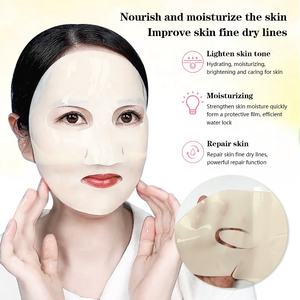 Mascarilla Facial de Colágeno Bio de Guangdong con Retinol, Centella Asiática, Vitamina C, Antiarrugas, Glicerina Herbal, Hidratante Profunda para <span class=keywords><strong>Piel</strong></span> <span class=keywords><strong>Grasa</strong></span>, OEM - Product Image 3