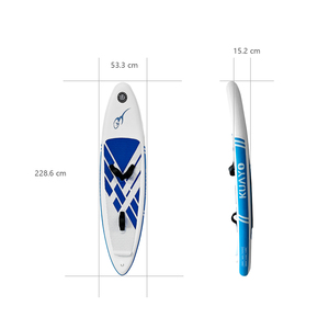 لوح تزلج مائي قابل للنفخ جديد للعب في الماء، لوح هيدروفويل، لوح وينج للتجديف الشراعي، لوح تزلج على الماء مع مجداف - Product Image 6