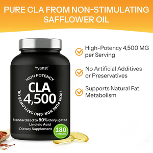 Cápsulas blandas de CLA de alta potencia OEM/ODM que apoyan el metabolismo natural de las grasas para adelgazar de forma natural, con porciones personalizadas. - Product Image 5