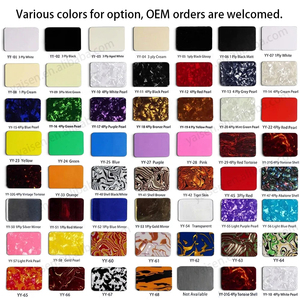 Tùy chỉnh 4ply ngọc trai màu xanh HSS ST guitar điện <span class=keywords><strong>Pickguard</strong></span> với Humbucker Pickup lỗ cho ST Guitar phần - Product Image 4