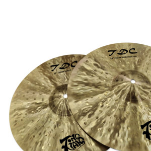 Cymbales Hi-Hat artisanales de 14 pouces, <span class=keywords><strong>instrument</strong></span> <span class=keywords><strong>chinois</strong></span>, B25 pour batterie, série TDC - Product Image 2