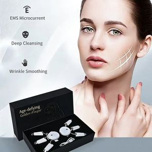 Dispositivo de Belleza Facial con Microcorriente, Antienvejecimiento, Golden Finger, para Uso Doméstico, Masaje, Reafirmante, Lifting, Hidratante - Product Image 2
