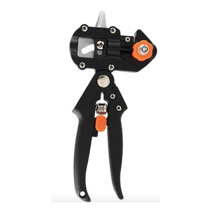 <b>Garden</b> Grafting Scissor Kit Anti-Slip Grip Ratchet Pruner DIY Plant Branch Twig Vine Fruit Tree Cutting Scissors Shear - Product Image 2