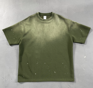 Camiseta YKH de 305 g/m² con Lavado Ácido para <span class=keywords><strong>Hombre</strong></span>, Camiseta con Lavado Monkey, Camiseta de Alta Calidad Personalizada, Extra Grande y Colorida para <span class=keywords><strong>Hombre</strong></span> - Product Image 3