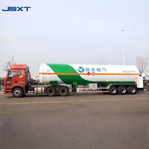 Semi-remorque citerne GNL d'occasion à 3 essieux, 52,6 m³, cryogénique, pour gaz naturel liquéfié - Product Image 6