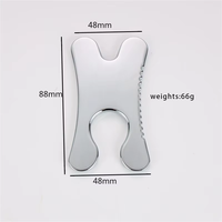 Rouleau de beauté du visage sans fil en acier inoxydable Gua Sha Anti-Aging Skin Care SPA Massager Set for Face Eye Body