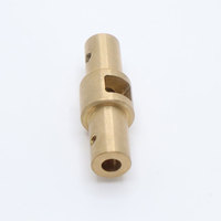Complex Design Aluminum purple Anodized Sheet Metal Brass Parts Painting High-precision Measurements Direct CNC Machining