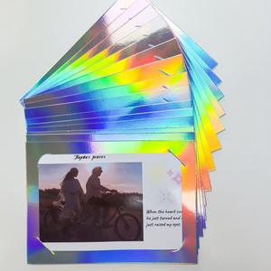 ซองใส่กรอบรู<span class=keywords><strong>ป</strong></span>แบบมีหน้าต่าง ขนาด 13x18 ซม. ผลิตตามสั่ง 20 ชิ้นต่อถุง  วัสดุกระดาษกลิตเตอร์เมทัลลิก  ผลิตในจีน - Product Image 6