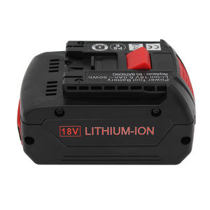 החלפת סוללת ליתיום-יון <span class=keywords><strong>18v</strong></span> 5000mah עם כלי כוח <span class=keywords><strong>b</strong></span> o s c h bat609 וסוללות bat610 - Product Image 1