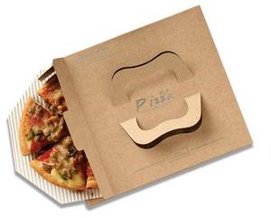 Thân Thiện Với Môi 12-Inch Màu Đen Bánh <span class=keywords><strong>Pizza</strong></span> Lát Hộp Cấp Thực Phẩm Lớp Phủ UV Matt Cán Dập Nổi Cho Sushi Khoai Tây Chiên Bé Thực Phẩm - Product Image 2