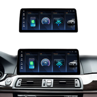Écran intelligent pour voiture avec CarPlay sans fil Linux 10.25/12.3/12.8, système de navigation GPS, compatible avec BMW 1/2/3/4/5/X1/X3/X4/X5/X6 Série 5 GT 10-17